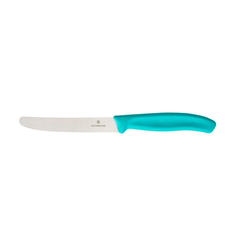 VICTORINOX CLASSIC STEAK & TOMATO KNIFE - TURQUOISE TREASURE (LIMITED EDITION)