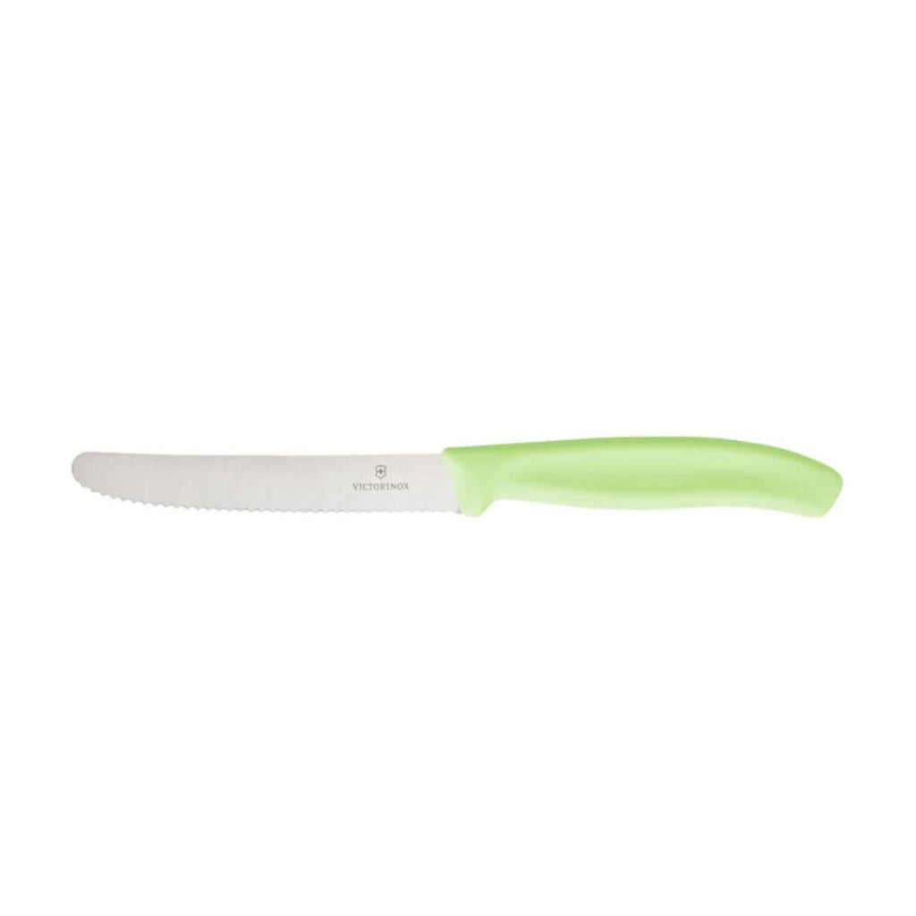 VICTORINOX CLASSIC STEAK & TOMATO KNIFE - LIME LIGHT (LIMITED EDITION)