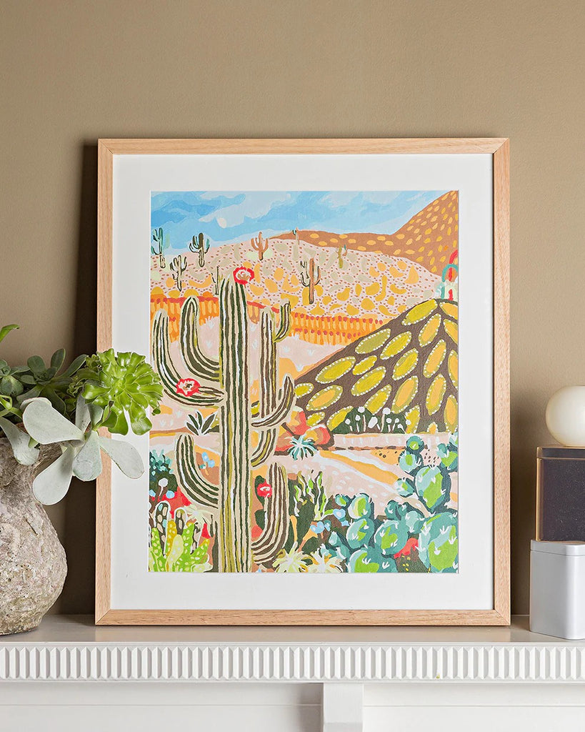 JOURNEY OF SOMETHING PAINT BY NUMBERS - CACTUS VALLEY