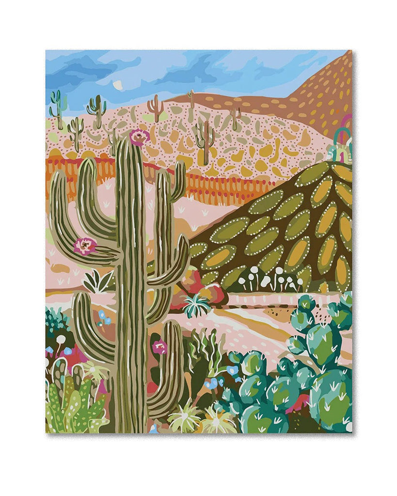 JOURNEY OF SOMETHING PAINT BY NUMBERS - CACTUS VALLEY