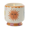 PADDYWAX ADOPO 8oz  HANDPAINTED SUN CERAMIC CANDLE - ORANGE BLOSSOM