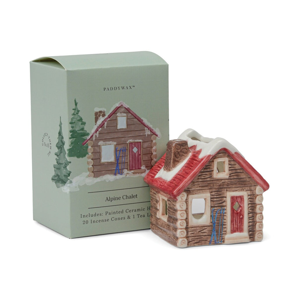 PADDYWAX INCENSE CONES AND TEA LIGHT - ALPINE CHALET NO.5