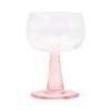 HERE'S HOW THE ROMY SET OF 2 WINE GLASSES - BLUSH