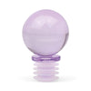 HERE'S HOW THE MOONY GLASS BOTTLE STOPPER - LILAC