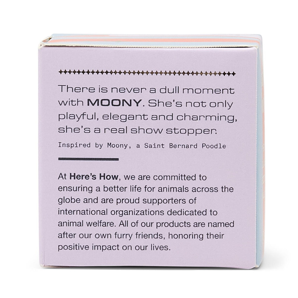 HERE'S HOW THE MOONY GLASS BOTTLE STOPPER - LILAC