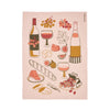 HERE'S HOW THE EMMY TEA TOWEL - WINE