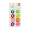 HERE'S HOW THE LINK SET OF 8 FELT DRINK TAGS - BOLD