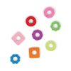 HERE'S HOW THE LINK SET OF 8 FELT DRINK TAGS - BOLD