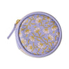 DESIGNWORKS INK VEGAN LEATHER PILL CASE - PURPLE VINTAGE FLORAL
