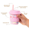 CHINO CLUB BABYCHINO CUP 4oz - PINK UNICORN