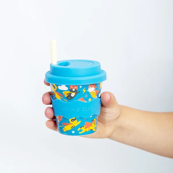 CHINO CLUB BABYCHINO CUP 4oz - SUPERHERO