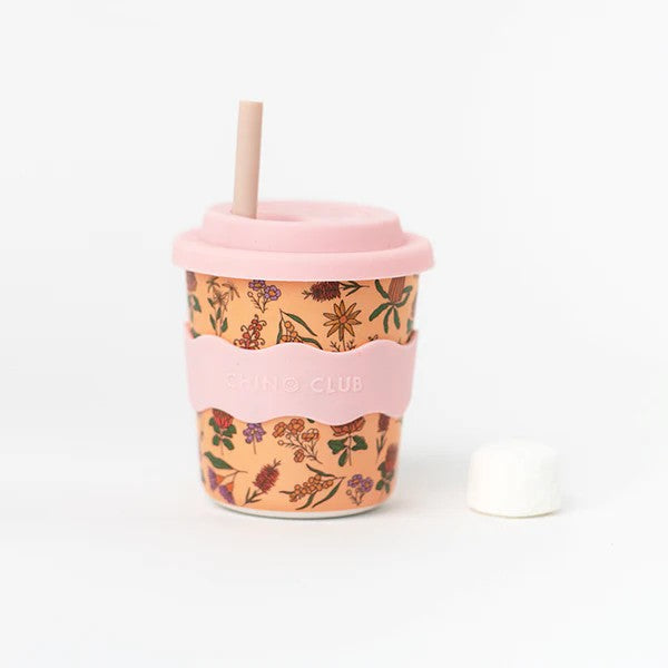CHINO CLUB BABYCHINO CUP 4oz - AUSTRALIAN WILDFLOWERS