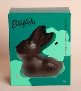 EVERFRESH DARK VEGAN CHOCOLATE BUNNY 70g
