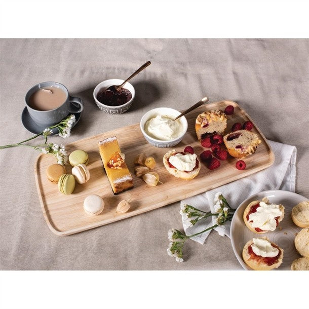 PEER SORENSEN RECTANGULAR RUBBERWOOD SERVING BOARD - 50 x 22cm