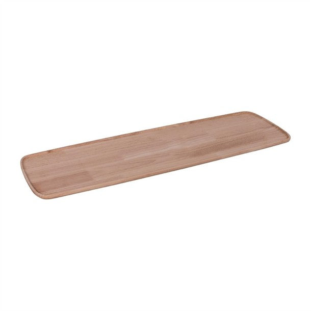 PEER SORENSEN RECTANGULAR RUBBERWOOD SERVING BOARD - 75 X 24cm