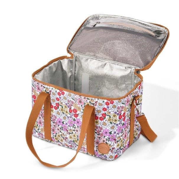 OIOI MAXI INSULATED LUNCH BAG - DAISY