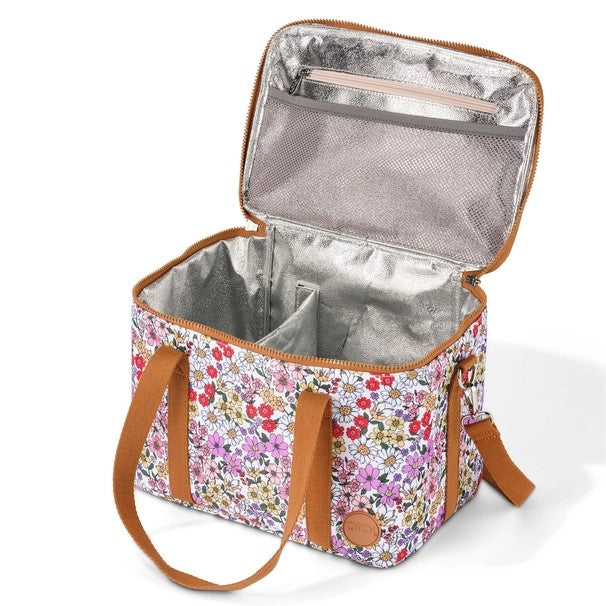 OIOI MAXI INSULATED LUNCH BAG - DAISY