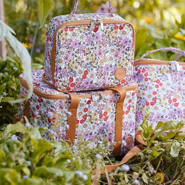 OIOI MAXI INSULATED LUNCH BAG - DAISY
