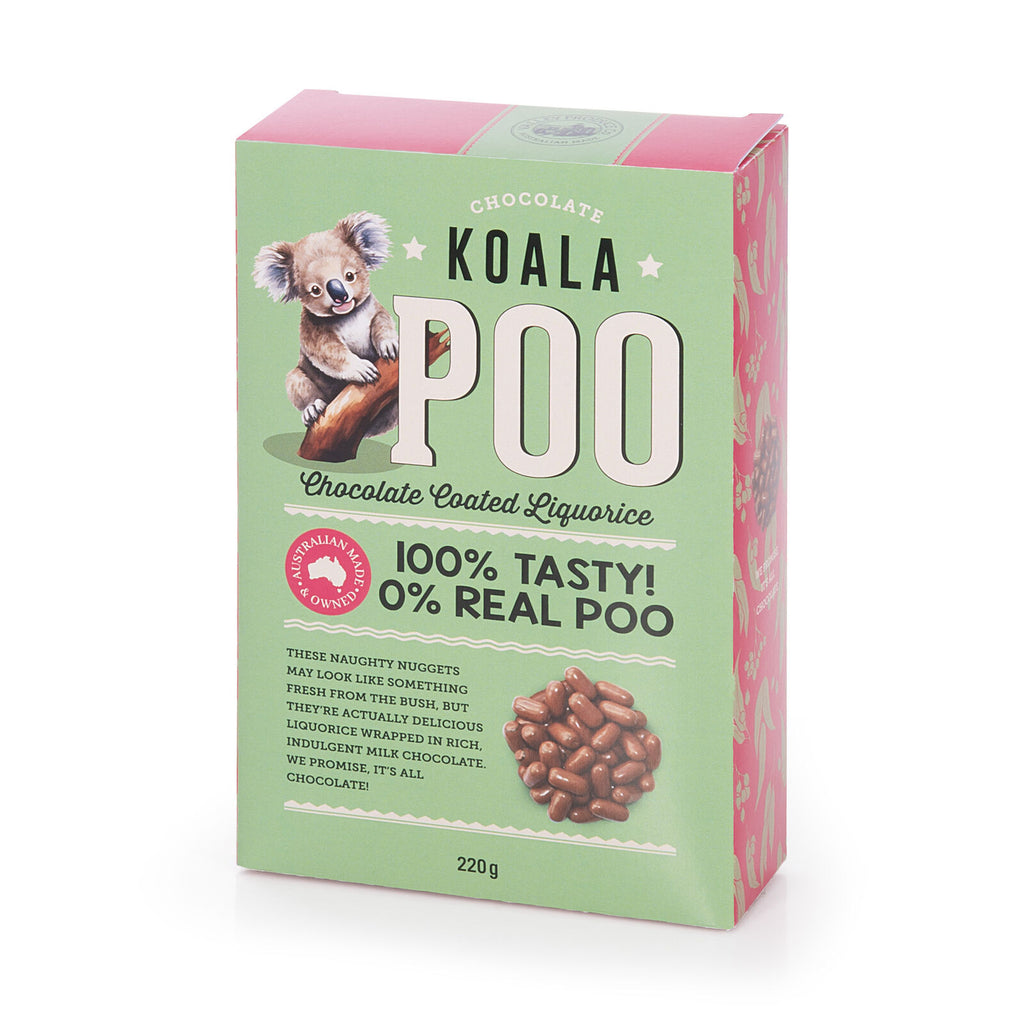 VALLEY PRODUCE CO. MILK CHOCOLATE KOALA POO 220g