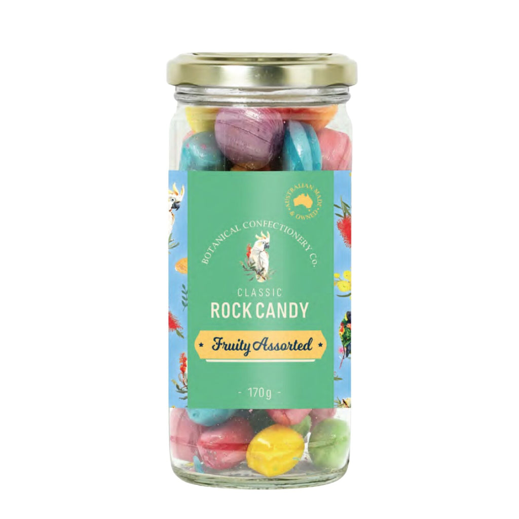 BOTANICAL CONFECTIONERY CO. JAR FRUITY ASSORTED 170g