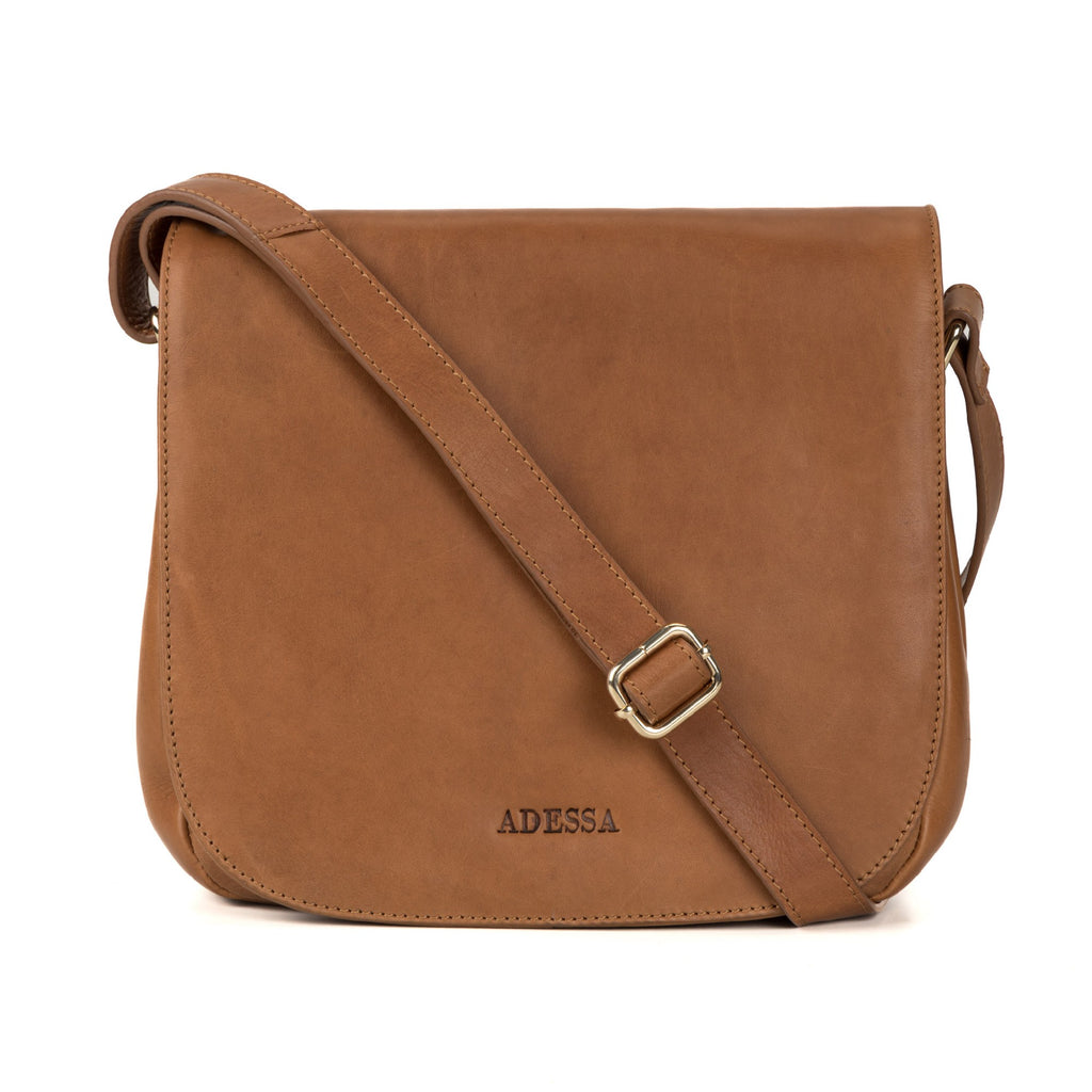 ADESSA DARTFORD SHOULDER BAG - TAN