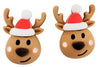 URBAN PRODUCTS CHRISTMAS EARRINGS - REINDEER WITH HAT
