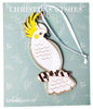 URBAN PRODUCTS CHRISTMAS HANGING DECORATION - AUSTRALIAN COCKATOO