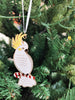 URBAN PRODUCTS CHRISTMAS HANGING DECORATION - AUSTRALIAN COCKATOO