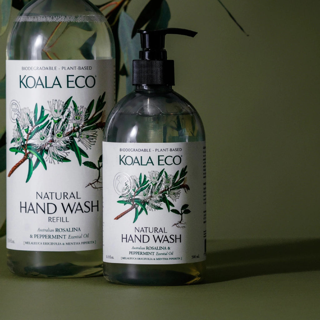 KOALA ECO NATURAL HAND WASH - ROSALINA & PEPPERMINT [SZ:500ml]