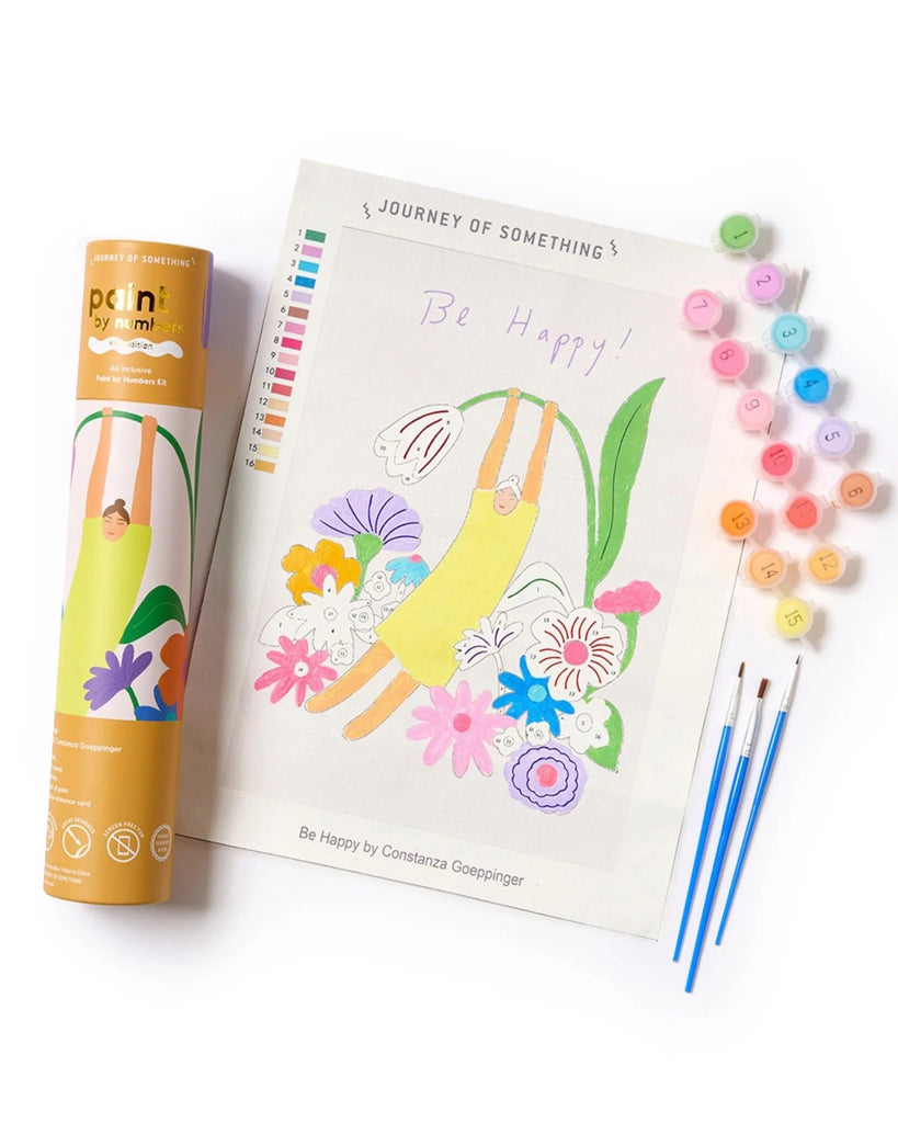 JOURNEY OF SOMETHING KIDS PAINT BY NUMBERS - BE HAPPY