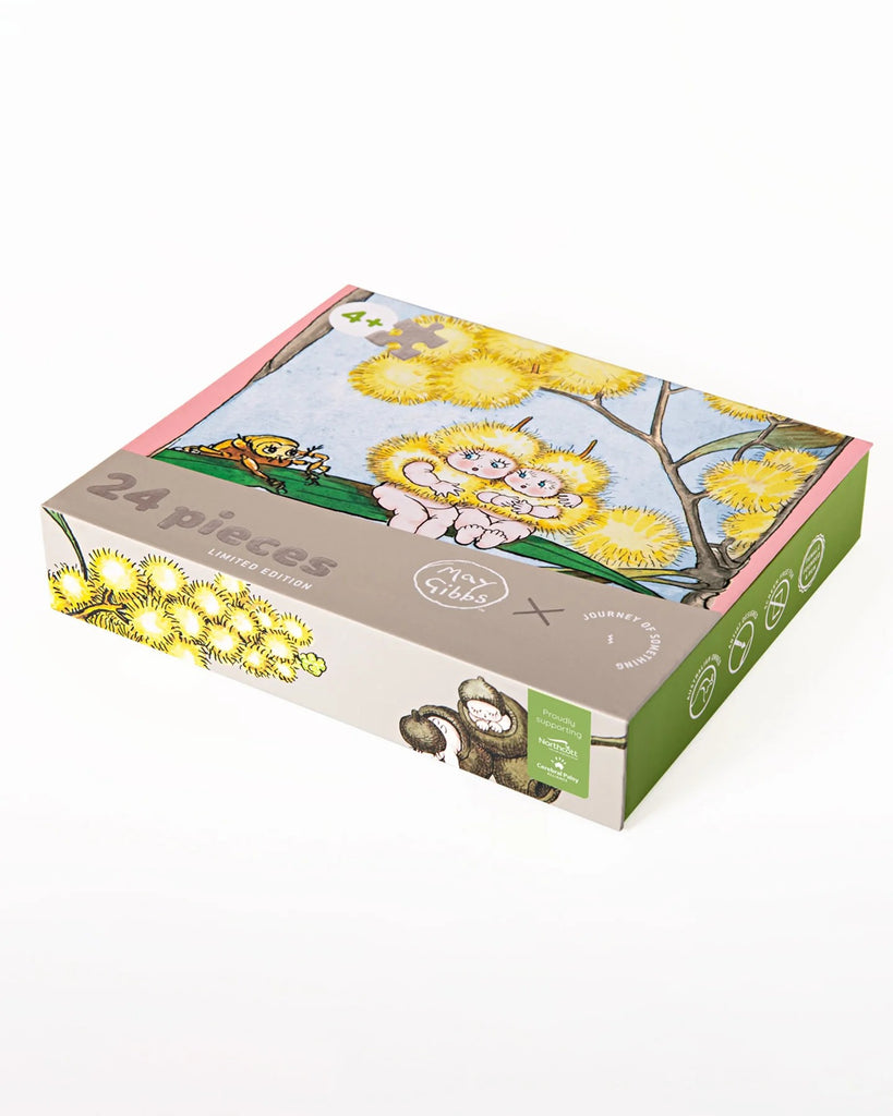 JOURNEY OF SOMETHING 24pc KIDS PUZZLE - MAY GIBBS WATTLE BABIES