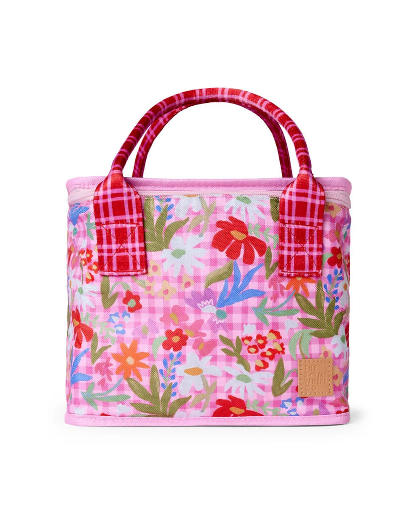 THE SOMEWHERE CO. LUNCH BAG - FLOWERBURST