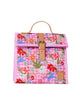 THE SOMEWHERE CO. LUNCH SATCHEL - FLOWERBURST