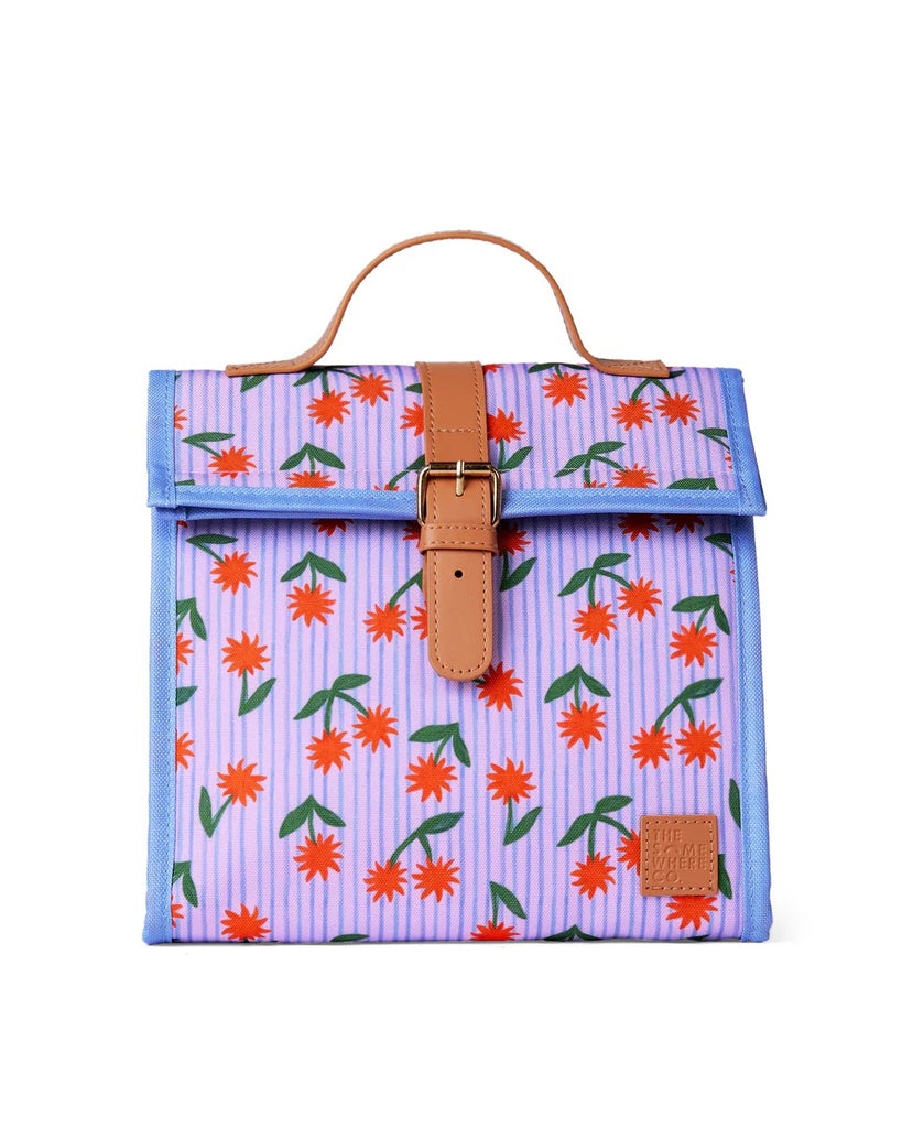 THE SOMEWHERE CO. LUNCH SATCHEL - SUNBURST