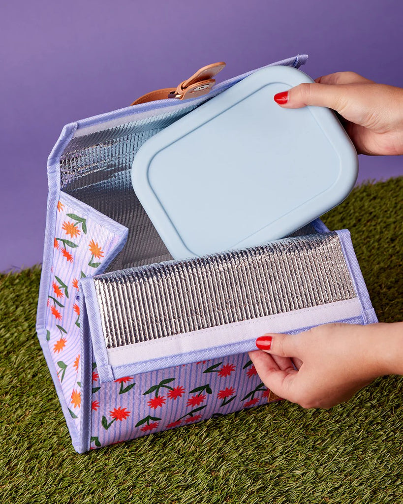 THE SOMEWHERE CO. LUNCH SATCHEL - SUNBURST