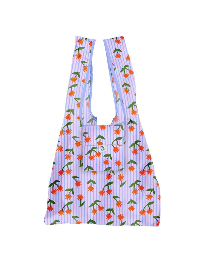 THE SOMEWHERE CO. REUSABLE SHOPPING BAG - SUNBURST