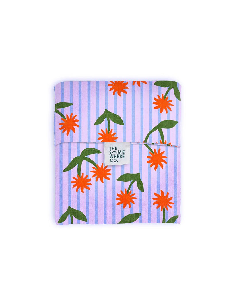 THE SOMEWHERE CO. REUSABLE SHOPPING BAG - SUNBURST