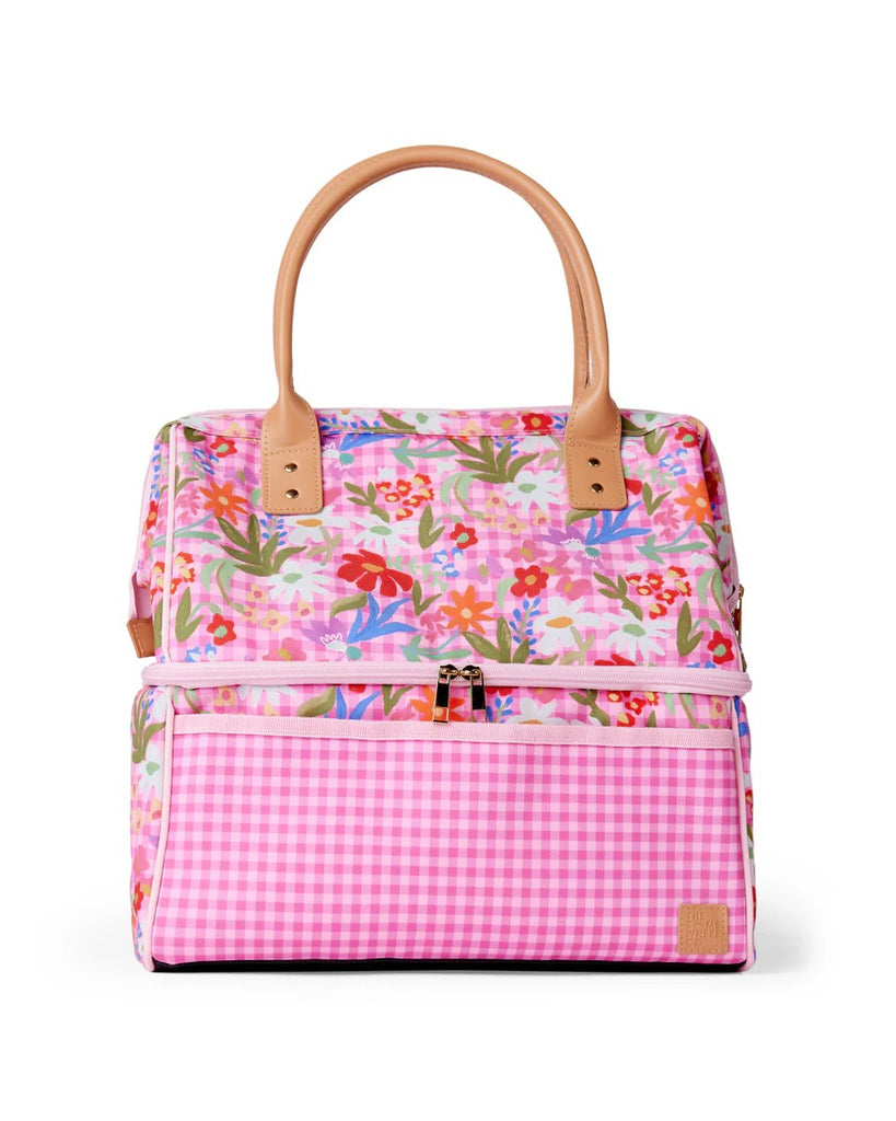 THE SOMEWHERE CO. COOLER BAG - FLOWERBURST