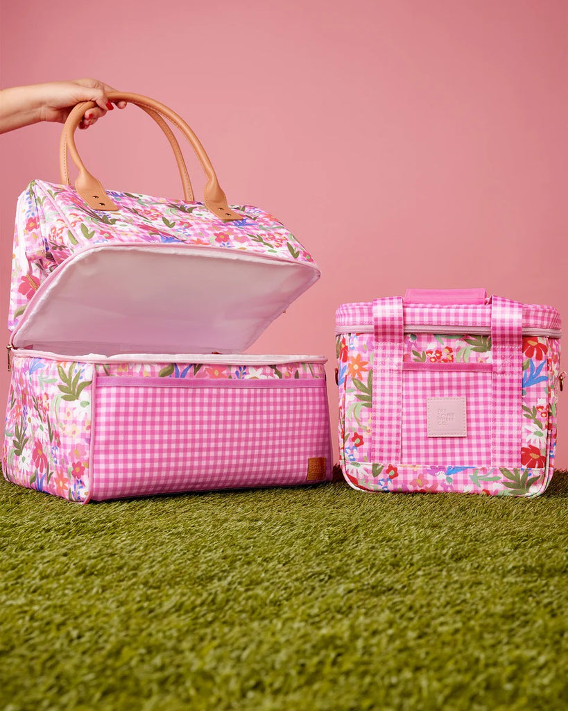 THE SOMEWHERE CO. COOLER BAG - FLOWERBURST