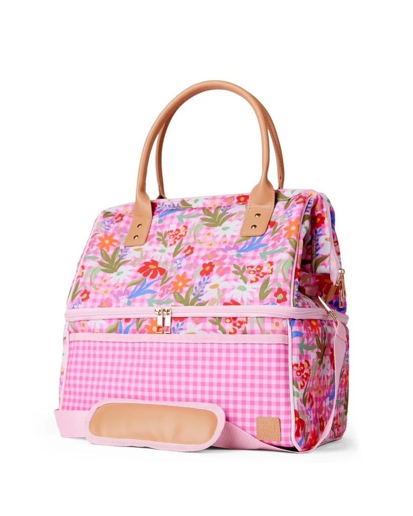 THE SOMEWHERE CO. COOLER BAG - FLOWERBURST