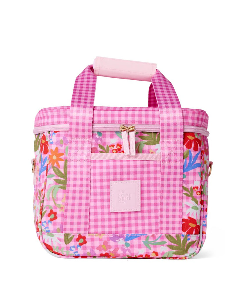THE SOMEWHERE CO. MIDI COOLER BAG - FLOWERBURST