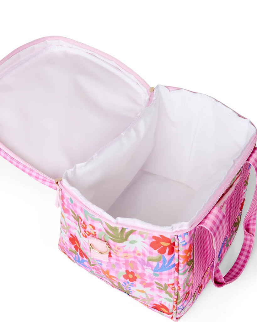 THE SOMEWHERE CO. MIDI COOLER BAG - FLOWERBURST
