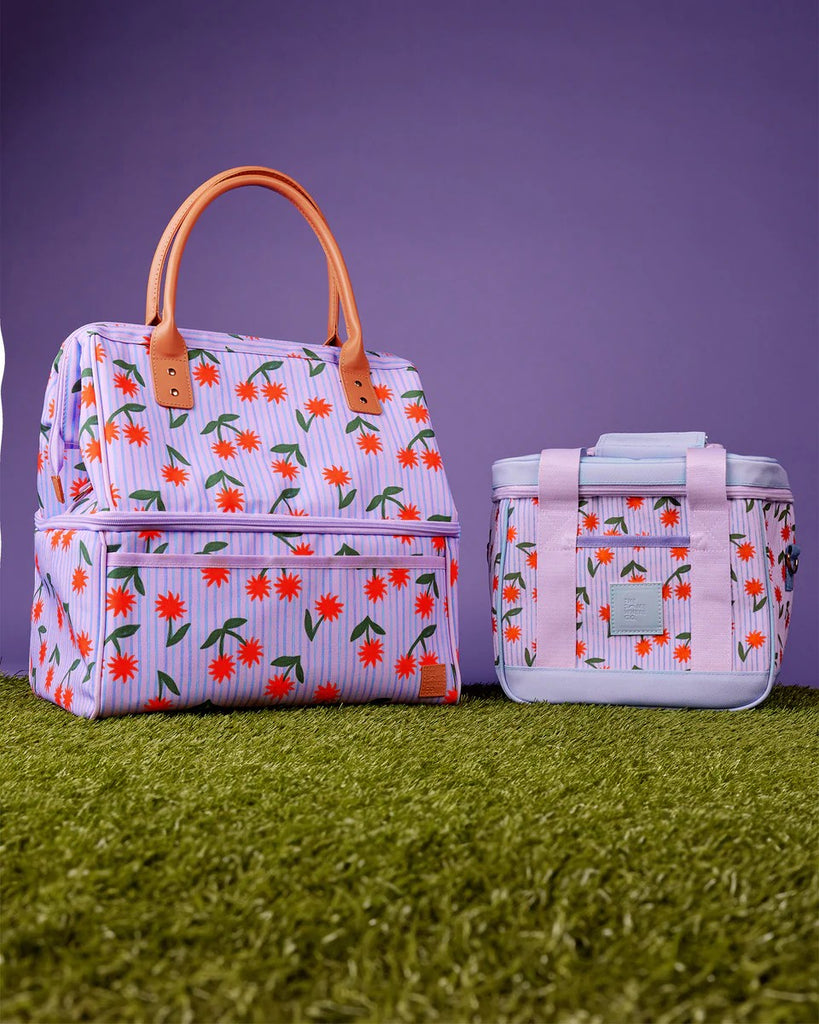 THE SOMEWHERE CO. MIDI COOLER BAG - SUNBURST