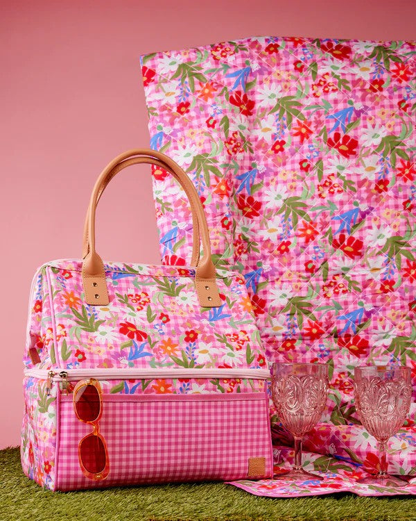 THE SOMEWHERE CO. XL PICNIC RUG - FLOWERBURST