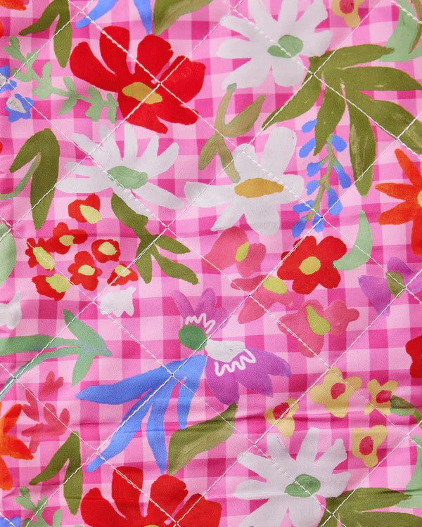 THE SOMEWHERE CO. XL PICNIC RUG - FLOWERBURST