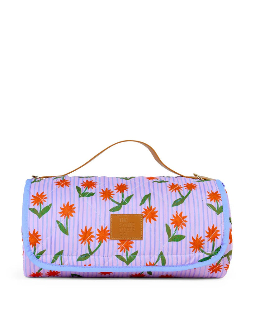 THE SOMEWHERE CO. XL PICNIC RUG - SUNBURST