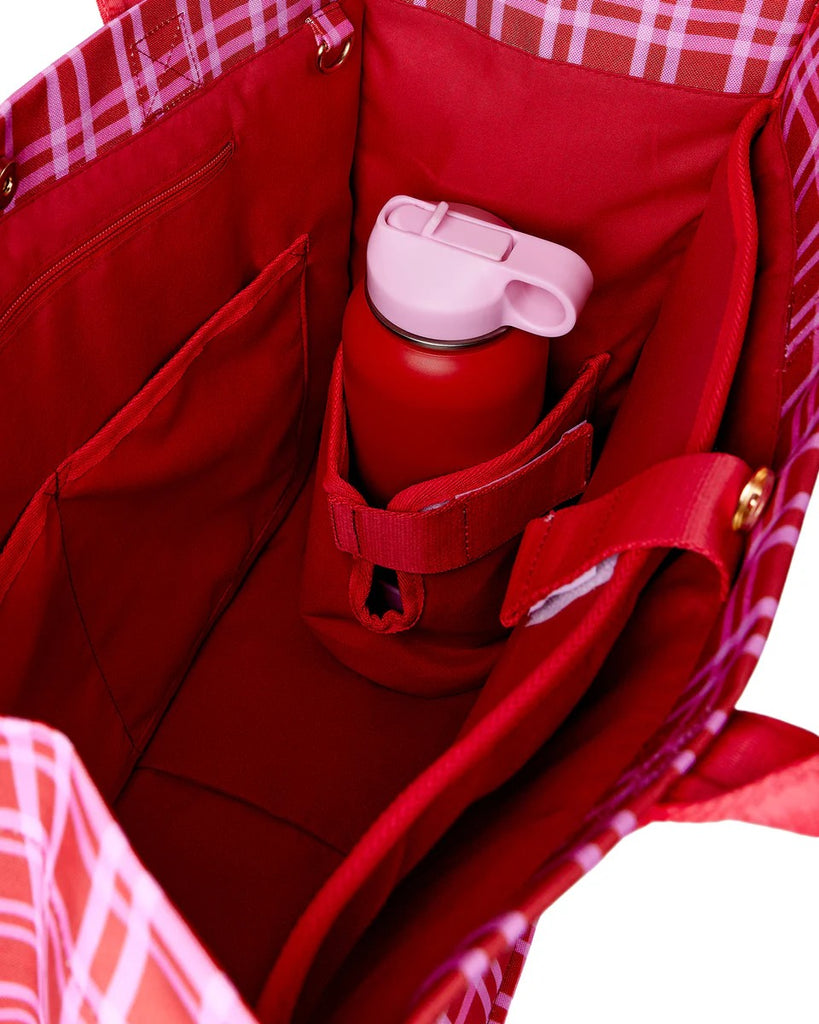 THE SOMEWHERE CO. ULTIMATE TOTE BAG - RASPBERRY LEMONADE