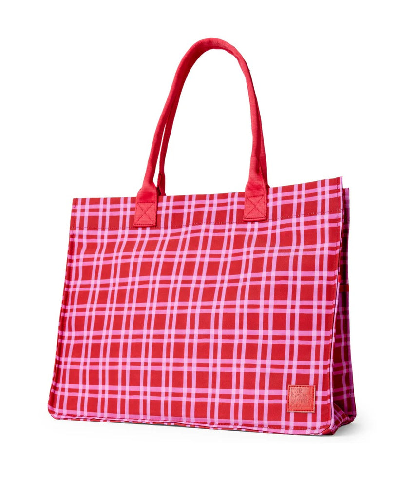 THE SOMEWHERE CO. ULTIMATE TOTE BAG - RASPBERRY LEMONADE