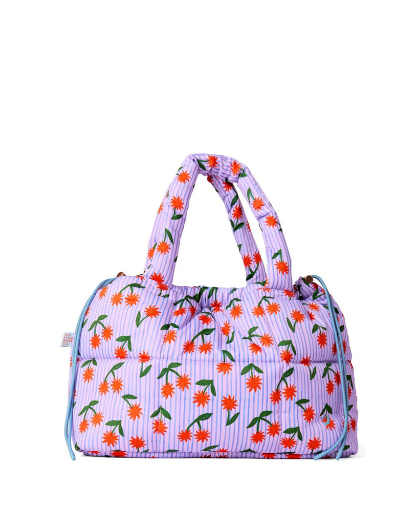 THE SOMEWHERE CO. MARSHMALLOW MIDI TOTE - SUNBURST