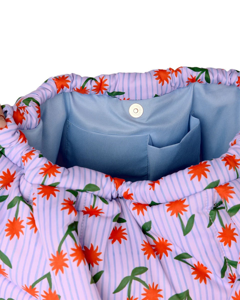 THE SOMEWHERE CO. MARSHMALLOW MIDI TOTE - SUNBURST